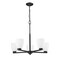 Z-Lite Naya 5-Light Chandelier, 25.25 in W, Matte Black 7518-5MB - alternate 5