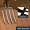 Kings County Tools 4-Tine Pitch Fork for Gardening Heavy Duty Steel Alloy Tines Garden Fork Gardening Tools GW79W07-01 - alternate 8