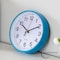 Clockswise Blue 8-In Analog Clock - Silent, Non-Ticking for Wall, Office Desk, Table and Shelf - QI004744.BL.8 - alternate 7