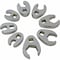Sunex 3/8" Drive, SAE, SAE Crowfoot Wrench Set, 8 pcs., 3/8" Drve, Flare Nut 9708 - alternate 1