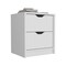Homeroots Two Piece White Bedroom Set 526365 - alternate 5