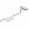 Bre Exhaust Exhaust System, Aluminized Steel; With Muffler; 2-1/2 Inch Pipe Diameter; Single Exhaust 106-0045 - alternate 1