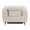 Homeroots 41" Beige Italian Leather Power Recliner Chair 482245 - alternate 8