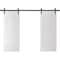 Sartodoors Double Barn Door 72 x 96 inches, BASIC 9233 White, 13FT Rail Track Set, Solid Panel Interior Door BASIC9233DB-B-SKIN-7296 - alternate 1