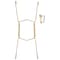 Prosource Plate Hanger, Brass, Polished Brass, 30 lb PH-122052-PS - alternate 1