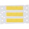 Brady Low Smoke Zero Halogen Double Sided PermaSleeve Heat Shrink Tubing, 0.25 in. Dia x 0.67 in. W, Yellow 2LSZH-250-2-YL-3 - alternate 3