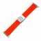 Elegani Mesh Rubber Watch Replacement Band Compatible with Apple Watch 41mm, Orange MRSA-ORG-41mm - alternate 1