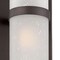 Homeroots Two Light Bronze and White Glass Wall Sconce 398548 - alternate 5