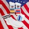 Railroad Sock Women's "Americana" Striped Crew Socks, 2PK 570S - alternate 7