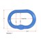 Mytee Products Oblong Master Link Grade 100 - 1in WLL 22,000 Lbs (10 Tons) 4:1 Safet..., 4PK OL1-G100x4 - alternate 9