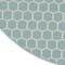Homeroots 8' Aqua And Ivory Geometric Indoor Outdoor Area Rug 556304 - alternate 7