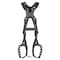 Msa Safety V-Fit Fall Protection Harness, XS, 400 lb, Quick-Connect Chest/ Tongue Leg Straps, Back D-Ring 10252164 - alternate 1