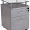 Homeroots 16" Gray Wood Drawer Filing Cabinet 723069 - alternate 6