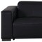 Homeroots 80in Black and Brown Leather Power Reclining Loveseat 720534 - alternate 7