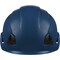 Ironwear Raptor Type II Class E Non-Vented Safety Helmet Navy 3975-N - alternate 1