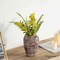 Uniquewise 7ft Textured Vintage Inspired Ceramic Vase Perfect for Displaying Faux Flowers & Branches, Brown QI004791.M - alternate 8