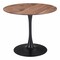 Homeroots 35" Steel Pedestal Base Dining Table 386244 - alternate 6