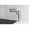 Kingston Brass Deck Mount Pot Filler Faucet with Knurled Handle, Polished Brass KS3702RKZ - alternate 6