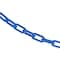 Mr. Chain 1.5" x 100' Sky Blue Plastic Safety Chain 30024-100 - alternate 1