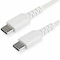 Startech.Com 2m USB C Charging Cable Durable Cord 60W RUSB2CC2MW - alternate 1