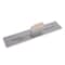 Marshalltown Concrete Finishing Trowel, High Carbon Steel Trowel, Concrete Trowel, 18 x 4 inch Trowel MXS81 - alternate 1