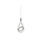 Jonathan Y Orion 5.5" Adjustable Modern Integrated 1-Light Cluster LED Metal Pendant, Chrome JYL7032A - alternate 1