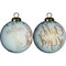 Homeroots White and Gold Child of God Hand Painted Mouth Blown Glass Ornament 477554 - alternate 3