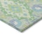 Homeroots 8' X 10' Mint Green Blue And Ivory Oriental Washable Indoor Outdoor Area Rug 597701 - alternate 7