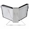 Instaview Desk Ref Sys, 10 Panels, Black 561201 - alternate 1