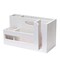 Homeroots 7" White Wood Desk Organizer 661197 - alternate 5