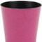 Homeroots 5in Hot Pink Recycled Plastic Indoor Outdoor Round Pot Planter 488313 - alternate 3