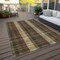 Homeroots 9' X 12' Brown Taupe And Plum Plaid Washable Indoor Outdoor Area Rug 613961 - alternate 6