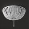 Jonathan Y Allison 15" 3-Light Shabby Chic Farmhouse Wood Beaded/Metal LED Flush Mount, White JYL9019D - alternate 11