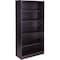 Boss Bookcase, 31"W X14"D X 65.5"H, Mocha N158-MOC - alternate 1