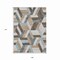 Homeroots 9' X 12' Brown Geometric Washable Indoor Outdoor Area Rug 608044 - alternate 6