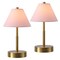 Jonathan Y Cordelia 11.2 in. Vintage Metal Cordless Rechargeable Integrated Dimmable LED Table Lamp w/Touc, 2PK JYL5516B-SET2 - alternate 1
