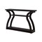 Homeroots 47" Espresso Floor Shelf Console Table With Storage 332813 - alternate 1