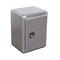 Homeroots 18in Silver Aluminum Standard Accent Cabinet With One Shelf 489016 - alternate 5
