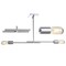 Jonathan Y Turing 30.5" Adjustable Metal LED Linear Pendant, Chrome JYL7457A - alternate 9