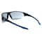 General Electric 06 Series Anti-Fog Impact-Resistant Safety Glasses Smoke Lens Black/Blue Frame 1 pk GE106SAF - alternate 5