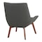 Osp Home Furnishings Shelly Tufted Chair, Charcoal SHE-K26 - alternate 7