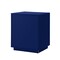 Homeroots 24" Dark Blue Wood Block End Table With Drawer And Shelf 544094 - alternate 7