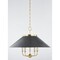 Hudson Valley Lighting Mark D. Sikes X Clivedon 5 Light Chandelier 27.5 In. Aged Brass/Bronze MDS1403-AGB/DB - alternate 2