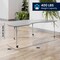 Flash Furniture Commercial Adjustable Height Kidney Activity Table with Locking Casters-Gray XU-A4896-KIDNY-GRY-T-A-CAS-GG - alternate 4