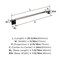Amerock Mulholland Brushed Nickel Traditional 24 in 610 mm Towel Bar BH36024G10 - alternate 5