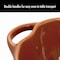 Staub Ceramic 24-oz Pumpkin Cocotteand, Burnt Orange 1004818 - alternate 9