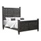 Homeroots Three Piece Black Solid Wood Bedroom Set 636272 - alternate 8