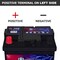 Mighty Max Battery MM-H4L Start and Stop Car BCI Group Size 140 12V 50 AH, 80RC, 570 CCA Rechargeable AGM Car Battery MAX4155827 - alternate 5