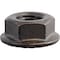 Auveco Hex Flange Spin Lock Nut 5/16-18, 100PK 24439 - alternate 1