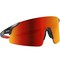 Bouton Optical Enhanced Coverage Frameless Safety Glasses, w/Black Temples, Fire Mirror Plus PRO Polarized High Cont 250-40-0016 - alternate 3